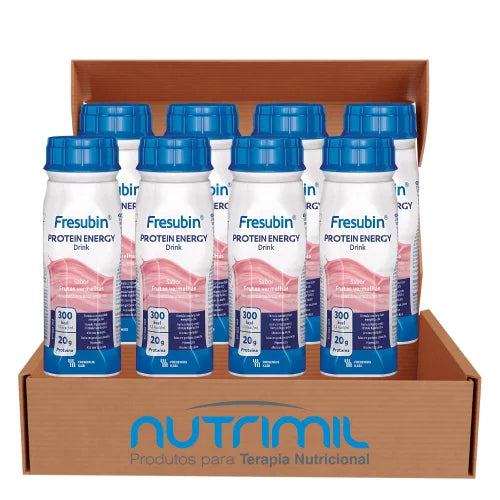 Fresubin Protein Energy Drink Frutas Vermelhas 200ml Kit C/24