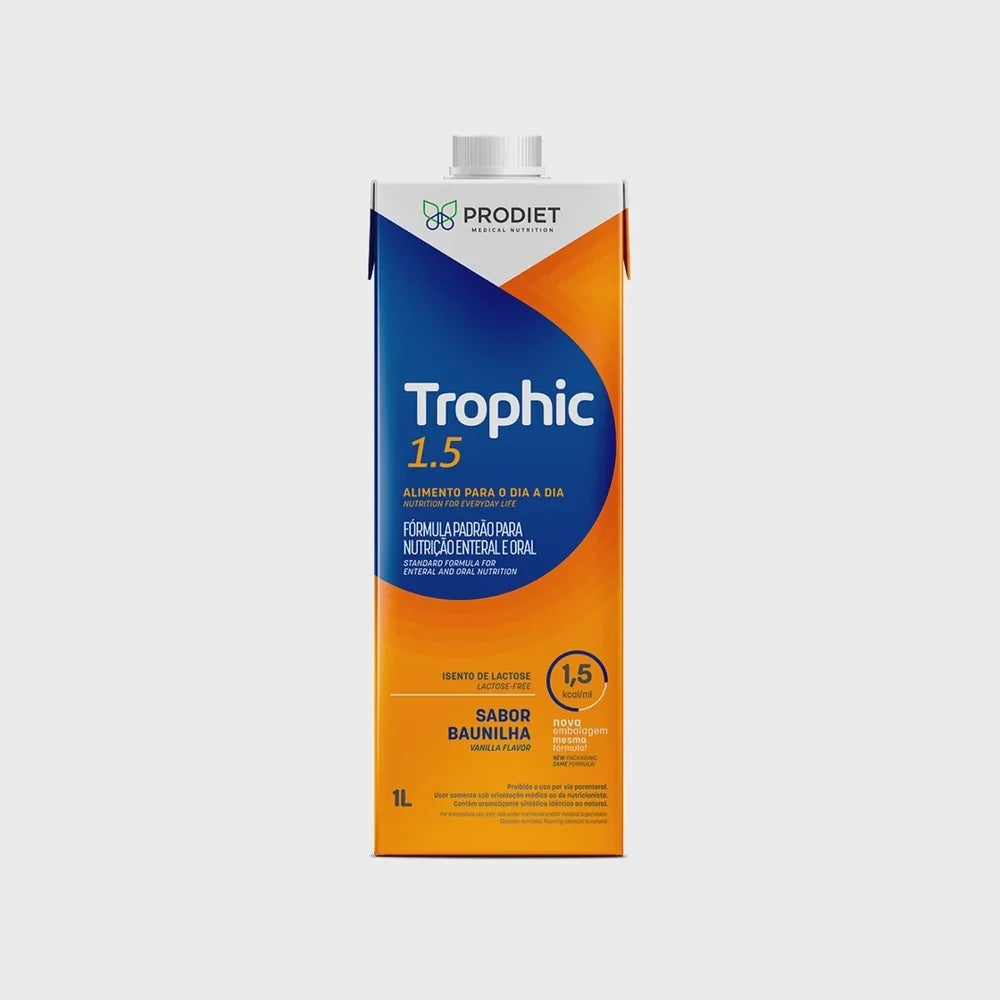 Suplemento De Nutrição Enteral Prodiet Trophic 1.5 Baunilha 1l